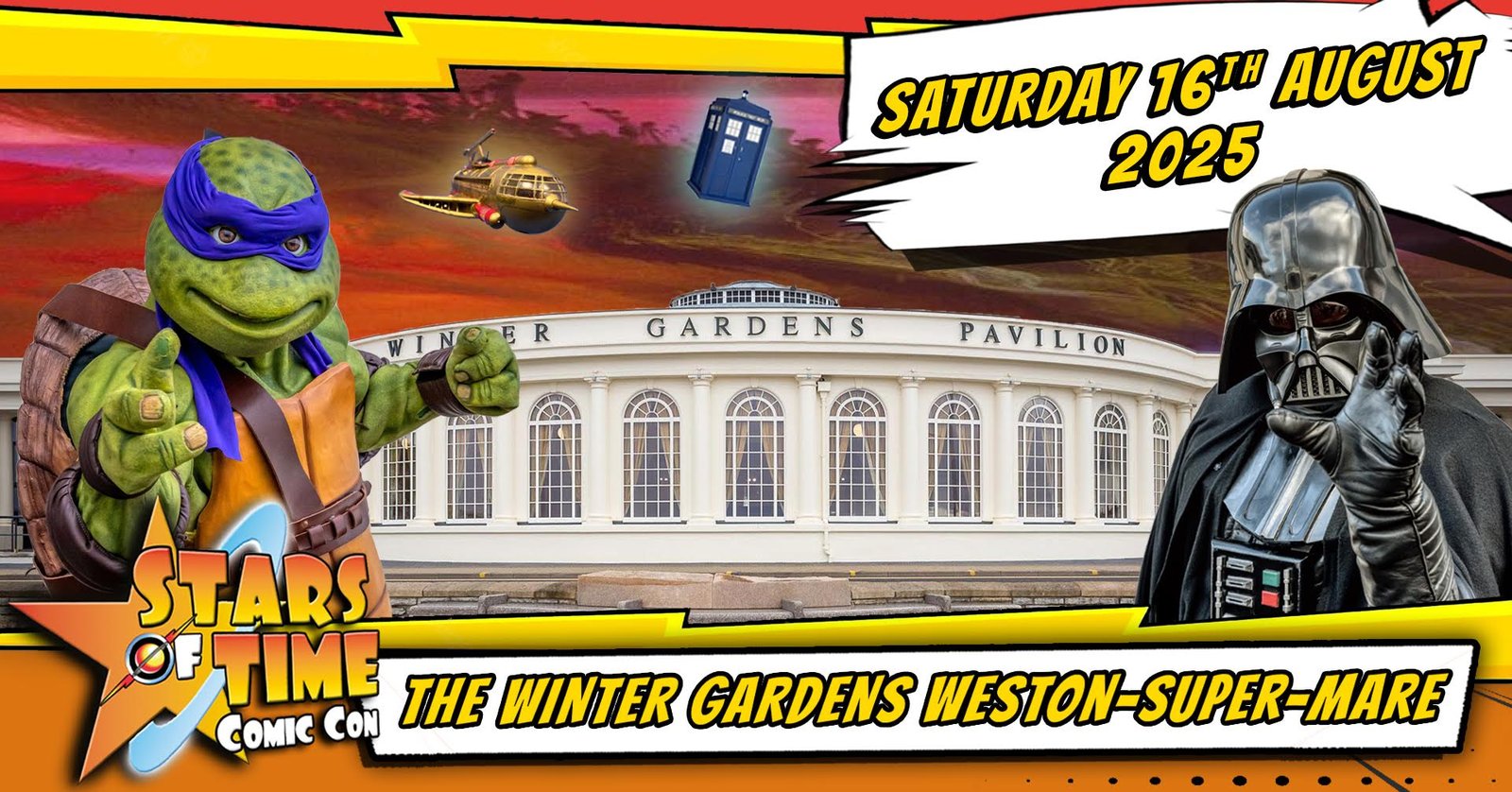 Featured image for “Stars of Time Comic Con”